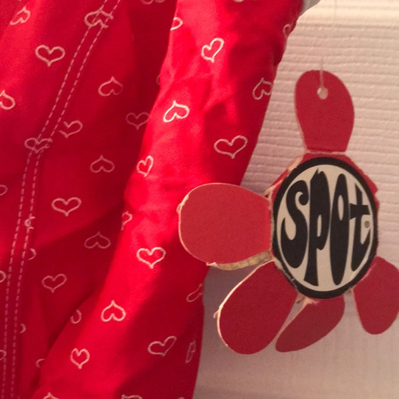 SO CUTE RED HEARTS NWT BathingSuit. PRICE DROP! - Picture 2 of 4